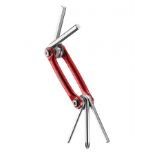 Мультитул Ice Toolz 96B1, "Bar-5". Шестигранники 4х5х6мм, викрутки +/-
