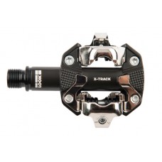 Педалі Look X-TRACK алюміній, вісь chromoly 9/16", темно-сіра