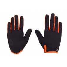 Рукавички Green Cycle Punch 2 із закритими пальцями XL чорно-жовтогарячі