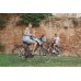 Сидіння пров. Bellelli Rabbit Handlefix до 15кг, сіра з червоною підкладкою