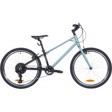 Велосипед 24" Pride GLIDER 4.1 2025 сіро-блакитний