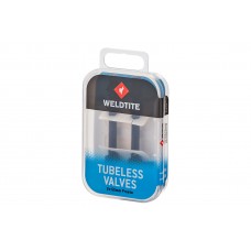 Вентиль Weldtite 05050 TUBELESS VALVE KIT для безкамерних ободів, 55мм, (2шт)