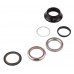 Рульова колонка 1-1/8" VP VP-F202AC інтегр., d 41.8mm, промислові підшипники MH-p08, алюміній, анодування чорне