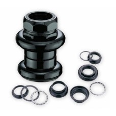 Рульова колонка 1" VP VP-H692W, різьбова, d 22.2/30/27, 24 TPI, підшипники сепараторні, сталева, чорна