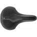 Сідло Selle Royal SCIENTIA R2 Relaxed, 3D skingel, оббивка Black Gummy/Black mokka, 289х196мм, 485г, рейли сталь + Curva suspension, unisex, чорне