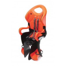 Сидіння задн. Bellelli Tiger Standart B-fix до 22кг, чорно-оранжеве з оранжевою підкладкою