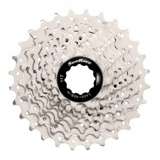 Касета 10-k 11-25T SUN RACE RS алюміневий павук, Metallic Silver