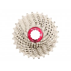 Касета 11-k 11-28T SUN RACE RX1 алюміневий павук, Metallic Silver