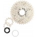 Касета 10-k 11-36T SUN RACE MS1 MTB, сталевий павук, metallic silver