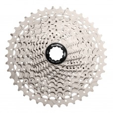 Касета 11-k 11-46T SUN RACE MS7 MTB, сталевий павук, Metallic Silver