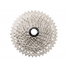 Касета 10-k 11-42T SUN RACE MTB MS2 сталевий павук, Metallic Silver