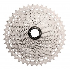 Касета 11-k 11-51T SUN RACE MS8 MTB, алюмінієвий павук, Metallic Silver