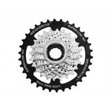 Тріскання інд. SUN RACE M4S 7S, 13-34T, Zinc+Black