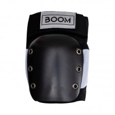 Захист для колін Boom Solid Black/Silver M