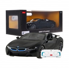 BMW i8 Roadster чорний RASTAR модель 1:12 Авто на дистанційному керуванні + пульт 2,4 ГГц