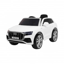 Дитяча акумуляторна машинка Audi Q8 Біла