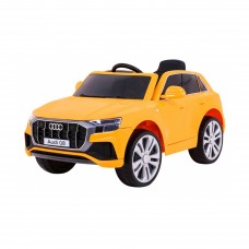 Дитяча акумуляторна машинка Audi Q8 Жовта