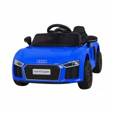 Дитяча акумуляторна машинка Audi R8 Синя