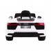 Дитяча акумуляторна машинка Audi R8 Spyder Біла