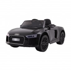 Дитяча акумуляторна машинка Audi R8 Spyder чорна