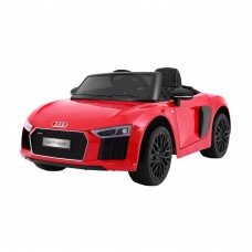 Дитяча акумуляторна машинка Audi R8 Spyder Червона