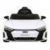Дитяча акумуляторна машинка Audi RS E-Tron GT Біла