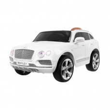 Дитяча акумуляторна машинка Bentley Bentayga Біла