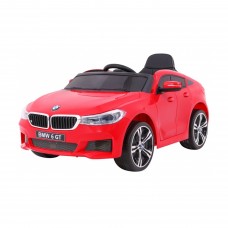 Дитяча акумуляторна машинка BMW 6 GT Червона
