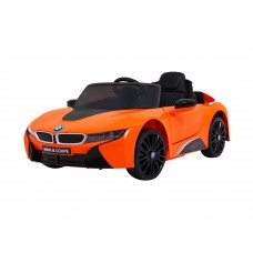 Дитяча акумуляторна машинка BMW I8 Lift Car Помаранчева