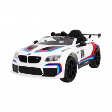 Дитяча акумуляторна машинка BMW M6 GT3 Біла