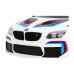 Дитяча акумуляторна машинка BMW M6 GT3 Біла