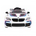 Дитяча акумуляторна машинка BMW M6 GT3 Біла