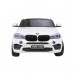 Дитяча акумуляторна машинка BMW X6M XXL для 2 дітей Біла