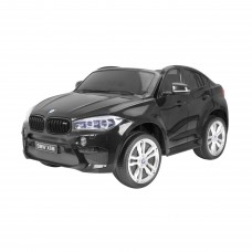 Дитяча акумуляторна машинка BMW X6M XXL для 2 дітей Чорна
