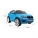 Дитяча акумуляторна машинка BMW X6M XXL для 2 дітей Синя