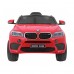 Дитяча акумуляторна машинка BMW X6M Червона