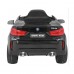 Дитяча акумуляторна машинка BMW X6M Чорна