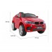 Дитяча акумуляторна машинка BMW X6M Червона