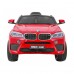 Дитяча акумуляторна машинка BMW X6M Червона