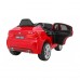 Дитяча акумуляторна машинка BMW X6M Червона
