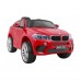 Дитяча акумуляторна машинка BMW X6M Червона