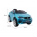 Дитяча акумуляторна машинка BMW X6M Синя