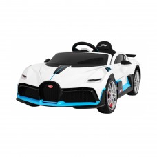 Дитяча акумуляторна машинка Bugatti Divo Біла