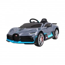 Дитяча акумуляторна машинка Bugatti Divo Сіра