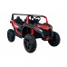 Дитяча акумуляторна машинка Баггі Strong Racing ATV для 2 дітей Червона