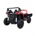 Дитяча акумуляторна машинка Баггі Strong Racing ATV для 2 дітей Червона