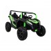 Дитяча акумуляторна машинка Баггі Strong Racing ATV для 2 дітей Зелена