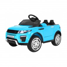 Дитячий електромобіль Rapid Racer Blue + Пульт + Вільний старт + EVA + MP3 LED