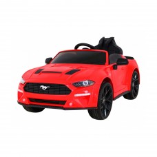 Дитяча акумуляторна машинка Ford Mustang GT Червона
