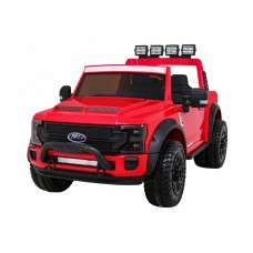 Дитяча акумуляторна машинка Ford Super Duty Червона